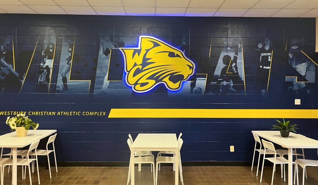 New Branding to Westbury Christian Athletic Facility Reflects School Values