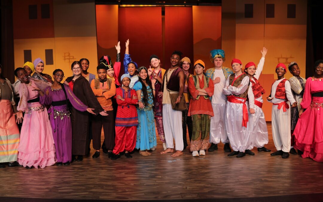 Westbury Christian School presents Aladdin Jr. Cast of high school and middle school
