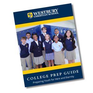 Download our college prep guide for private Christian schools!