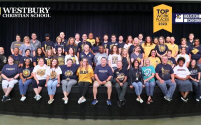 Houston Chronicle Names Westbury Christian School a Winner of the Houston Metro Area Top Workplaces 2023 Award