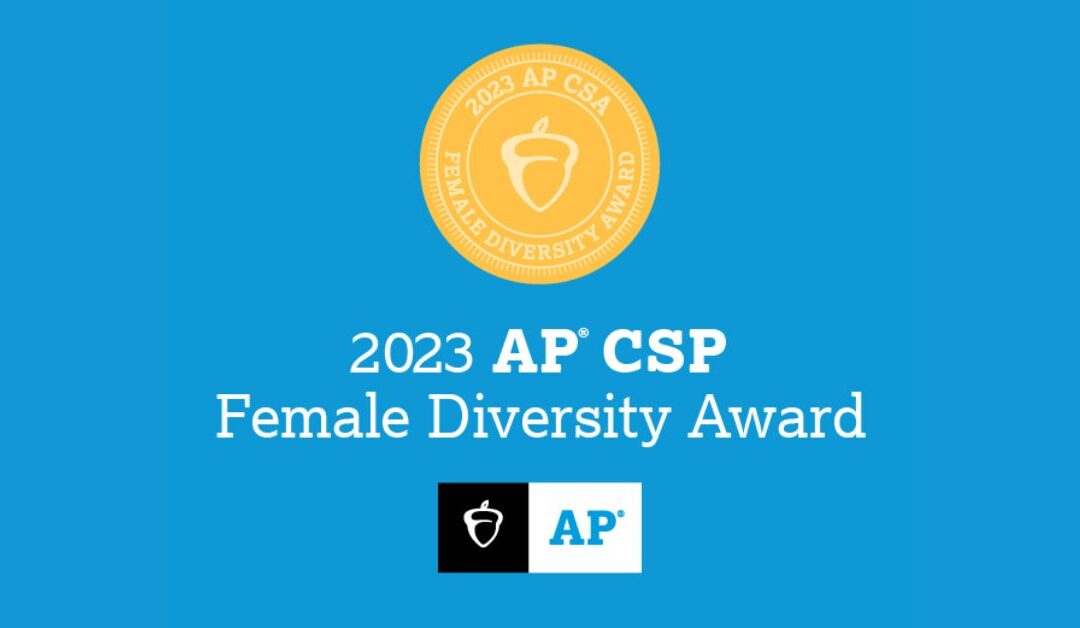 WCS Earns College Board AP Computer Science Female Diversity Award
