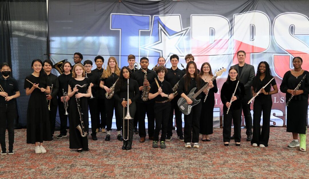 Wildcat Band Takes Third at TAPPS State Competition