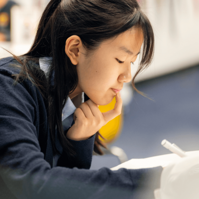 Student Studying